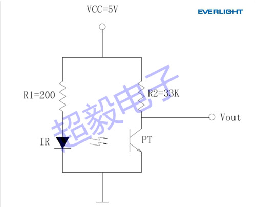 億光光電開關電路圖